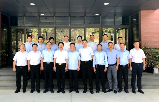 中国一重党委委员、副总司理隋炳利一行来访欧博allbet