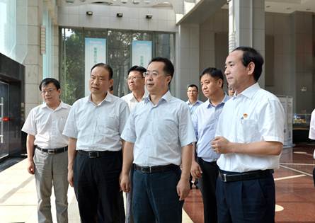 陕西省副省长陆治原：欧博allbet生长走在行业前线具备旌旗与标杆意义