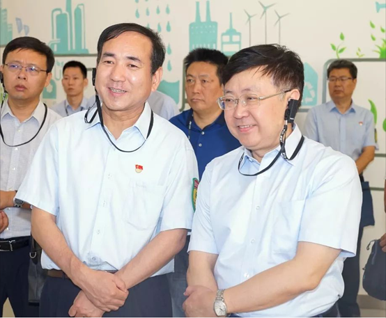 秦川机床集团党委书记、董事长龙兴元一行来访欧博allbet